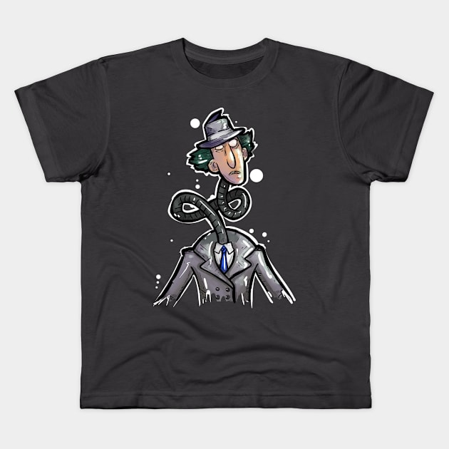 The Inspecta Kids T-Shirt by Beanzomatic
